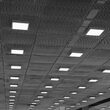 SPOT LED PATRAT PT 24W 2400LM 3in1 NEGRU IP20
