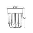 LED MODUL MR16 10W 38grade 4000K 1000lm 220VAC