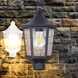 APLICA PT PERETE DUBLIN NEGRU E27 IP44