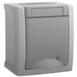 PRIZA SCHUKO PROT. COPIL IP54 PACIFIC PAN. GRI