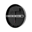 PLAFONIERA LED 12W 3in1 D:180MM IP65 NEGRU BULKHEAD RND