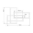 LUSTRA LED 65W NELA-SS2-RND telecomanda IP20 ALB