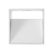 CORP LED PENTRU PERETE-PATRAT 8W 400LM 3000K ALB