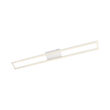LUSTRA LED 40W CRYSTAL-3IN1-telecomanda-DIM-ALB