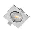 SPOT LED PATRAT 7W 3IN1 230 IP20 ALUMINIU ROTABILA