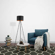 LAMPADAR MARE F003T-1H-1xE27-NEGRU 