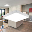 PLAFONIERA LED 45W TELECOMANDA ALB BLADE SQR