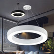 PLAF. LED SUSP 45W 3000/4000/6500K ALB BLADE RND