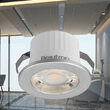 SPOT LED ROTUND MINICOB 3W 38G 3000K IP54 SILVER