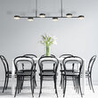 CORP DECORATIV LED 48W ARCANA -3000K 6H NEGRU
