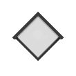 PLAFONIERA LED 15W 1450lm, 3000K IP65 WALLS-G1 SQR