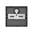 CORP LED PT, 1x6W, 600lm, 3in1, VEKTA-C WL.1 GRI IP65