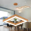 PLAF. LED SUSP 45W 3in1 LEMN BLADE SQR