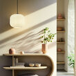 PENDUL S009R-1H-1xE27-OPAL-NEGRU 