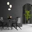 PENDUL TRIUNGHI S011R-3H-3xE14 OPAL STICLA MIXT 