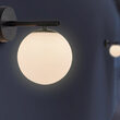 LAMPA DE PERETE S013W-1W-1xG9-OPAL STICLA 