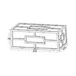 CORP LED PENTRU PERETE-10W-3IN1-IP44-PATRAT