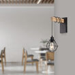 LAMPA DE PERETE D002W-1H-1xE27-WDN 