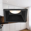 CARCASA NEGRU PATRAT PT GU10 TETRA-CF