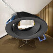CARCASA NEGRU ROTUND ROTBIL PT GU10 TETRA-E