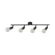 LAMPA DE PERETE G003C-4H-4xE27-NEGRU 