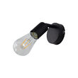 LAMPA DE PERETE G003C-1H-1xE27-NEGRU 