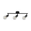 LAMPA DE PERETE G003C-3H-3xE27-NEGRU 
