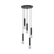 PENDUL G005R-5H-5xE27 NEGRU 