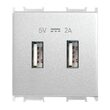 PRIZA USB 5V-2A  MODULAR ALB METALIC 2M PANASONIC