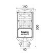 LAMPA STRADALA CU LED ST85 30W 6500K 3300LM IP66