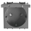 PRIZA SCHUKO CU CAPAC MODULAR FUMURIU 2M