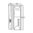 LAMPA EMERGENTA PT PERETE 30LED 3W BM30