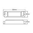 KIT EMERGENTA PT SPOT CU LED 3W-20W 3.7V-2.2Ah