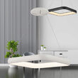 CORP DECORATIV LED 46W 3in1 MLP-PD-SQR BELLA ALB