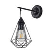 LAMPA DE PERETE W003W-1H-1xE27 METAL NEGRU 