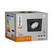 SPOT LED PATRAT 7W DIM 3IN1 230V IP20 NEGRU ROTA.