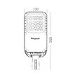 LAMPA STRADALA CU LED ST95 112W 16300lm 4000K GRI IP66 D60mm