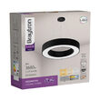 PLAF. LED SUSP 36W 3000/4000/6500K NEGRU BLADE RND