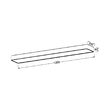 PLAFONIERA LED SUSPENDATA 45W 3in1 ALB BLADE RCT
