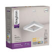 PLAF. LED SUSP 45W TELECOMANDA ALB BLADE SQR
