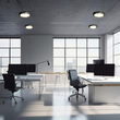 SPOT LED ROTUND PT 24W NEGRU 3in1 