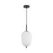 PENDUL S011R-1H-1xE14 OPAL STICLA CONIC 