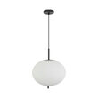 PENDUL S011R-1H-1xE27 OPAL STICLA ELIPTIC 