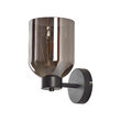LAMPA DE PERETE S004W-1H-1xE27-SMK STICLA 