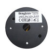 CORP ROTUND 1XGU10 NEGRU GAMA-5510
