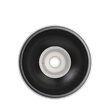 CORP ROTUND 1XGU10 ALB REFLECTOR NEGRU BETA SR
