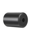 CORP GAMA SR ROTUND 1XGU10 NEGRU