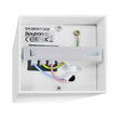 CORP GAMA SS PATRAT 1XGU10 ALB