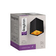 CORP GAMA BETA-8010 PATRAT 1XGU10 NEGRU