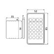 LED CONTROLLER 72W IR24 RGB